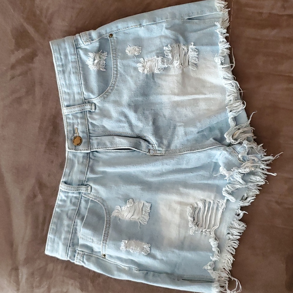 Blue Jean shorts Large